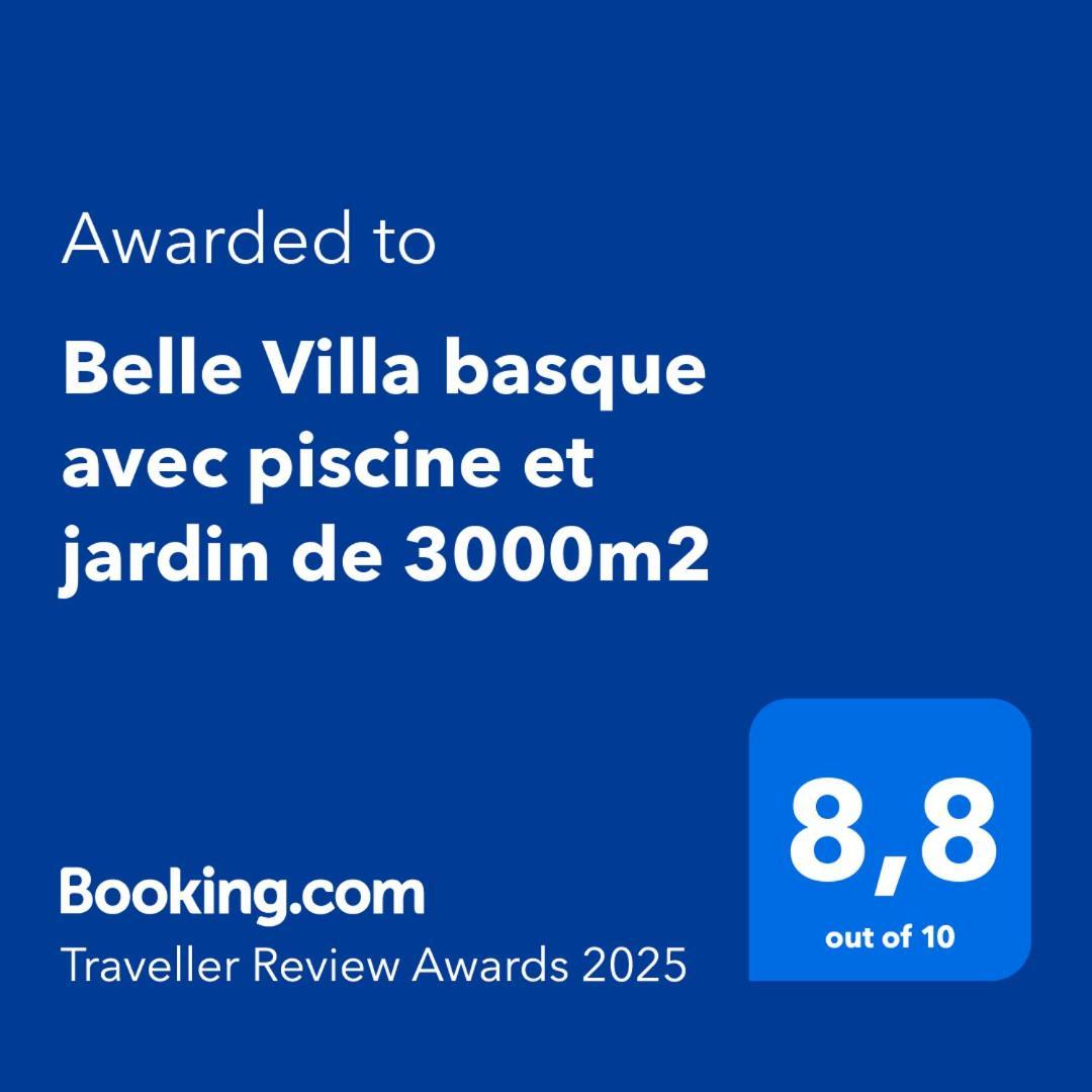 Belle Villa Basque Avec Piscine Et Jardin De 3000M2 Saint-Jean-de-Luz Εξωτερικό φωτογραφία